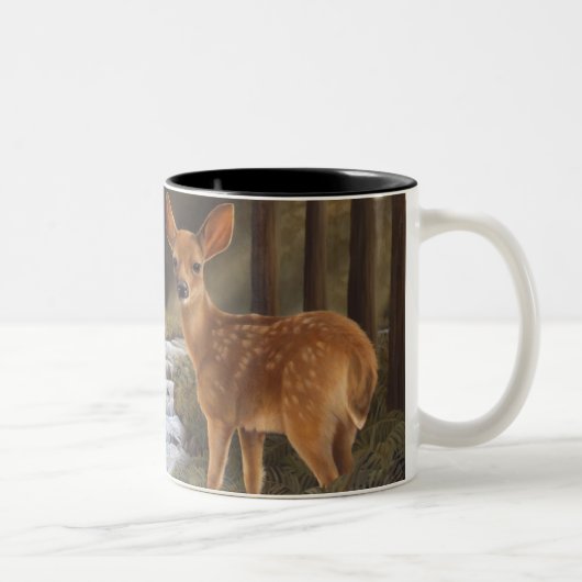 2 Couleurs Tasse de faon (Droit)