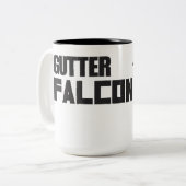 2 Couleurs Tasse de faucon de gouttière (Devant gauche)