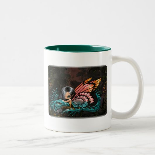 2 Couleurs Tasse de fée de dragon (Droit)