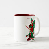 2 Couleurs Tasse de fée de Noël (Devant droit)