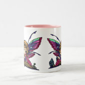 2 Couleurs Tasse de fée de rat de bibliothèque (Centre)