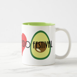 2 Couleurs Tasse de festival d'avocat de la Floride