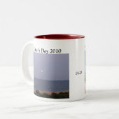 2 Couleurs Tasse de fête des pères (Devant gauche)