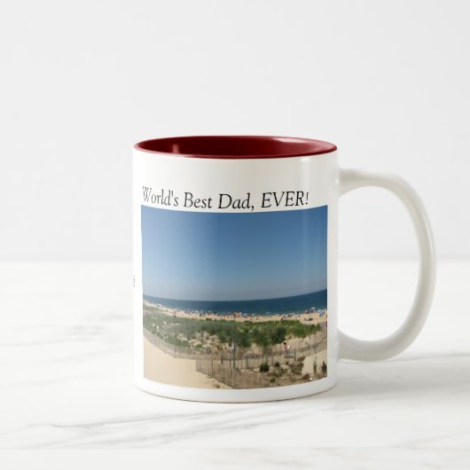 2 Couleurs Tasse de fête des pères (Droit)