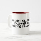 2 Couleurs Tasse de fête des pères (Devant gauche)