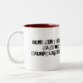 2 Couleurs Tasse de fête des pères (Gauche)