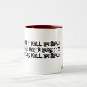 2 Couleurs Tasse de fête des pères (Centre)