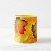 2 Couleurs tasse de feuille (Centre)