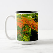 2 Couleurs Tasse de feuille d'automne (Gauche)