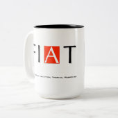 2 COULEURS TASSE DE FIAT (Devant gauche)