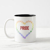 2 Couleurs Tasse de fierté (Gauche)