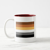 2 Couleurs Tasse de fierté d'ours (Gauche)