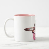 2 Couleurs Tasse de fille d'Anime de Waitless (Gauche)