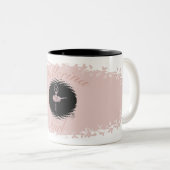 2 Couleurs Tasse de fille de ballerine (Devant droit)