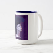 2 Couleurs Tasse de fille de Mohawk (Devant droit)