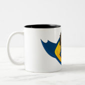 2 Couleurs Tasse de fille de super héros (Gauche)