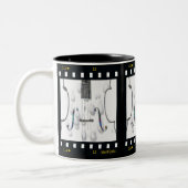 2 Couleurs Tasse de film de violoncelle (Gauche)