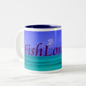 2 Couleurs tasse de FishLore.com (Devant gauche)