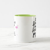 2 Couleurs tasse de flamant (Centre)