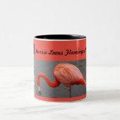 2 Couleurs Tasse de Flamants roses (Centre)