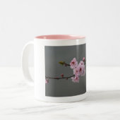 2 Couleurs Tasse de fleur (Devant gauche)