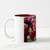2 Couleurs Tasse de fleur d'iris de Bourgogne (Gauche)