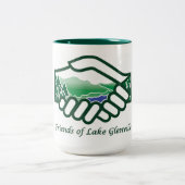 2 Couleurs Tasse de FLG - 15 onces (Centre)