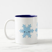 2 Couleurs Tasse de flocon de neige de Kawaii (Gauche)