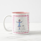 2 Couleurs TASSE de flocons de neige (Gauche)
