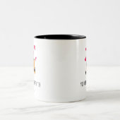 2 Couleurs Tasse de flottement de coeur (Centre)