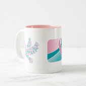 2 Couleurs tasse de Force-café (Devant gauche)