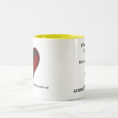 2 Couleurs Tasse de forces de défense principale (Centre)