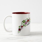 2 Couleurs Tasse de forêt de hérisson (Gauche)