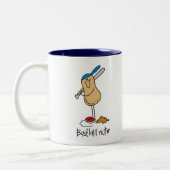 2 Couleurs Tasse de fou de baseball (Gauche)