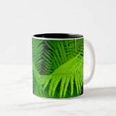 2 Couleurs Tasse de fougère (Devant droit)
