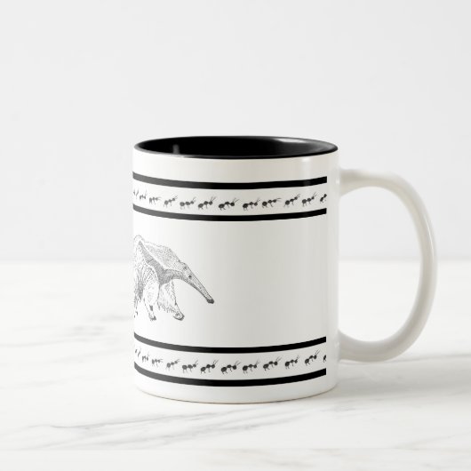 2 Couleurs Tasse de fourmilier (Droit)