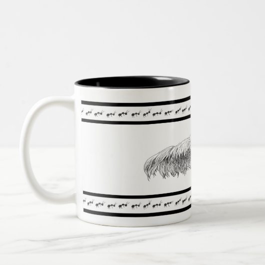 2 Couleurs Tasse de fourmilier (Gauche)