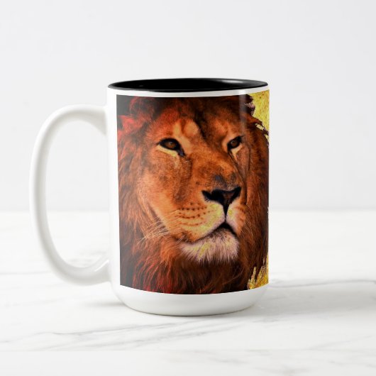 2 Couleurs Tasse de fréquence de lion (Gauche)