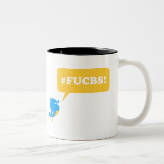 2 Couleurs tasse de #FUCBS (Droit)