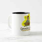 2 Couleurs Tasse de Gamelan Jawa (Devant gauche)
