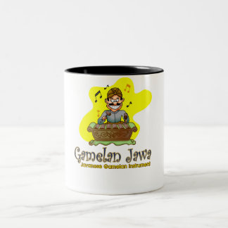 2 Couleurs Tasse de Gamelan Jawa