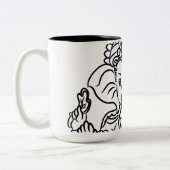 2 Couleurs Tasse de Ganesh (Gauche)