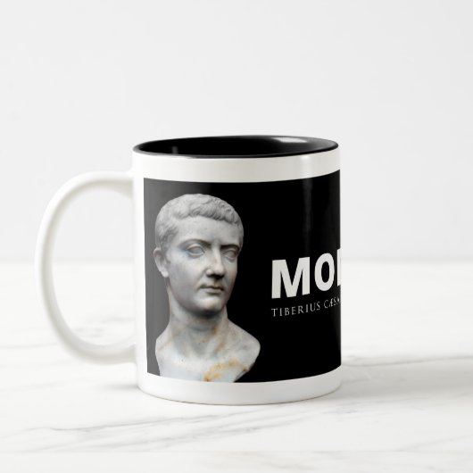 2 Couleurs Tasse de garçon de Tiberius César Momma (Gauche)