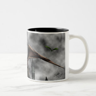 2 Couleurs Tasse "de gardiens de château"