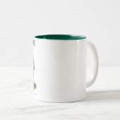 2 Couleurs Tasse de gars dur (Devant droit)