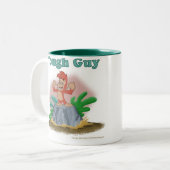 2 Couleurs Tasse de gars dur (Devant gauche)