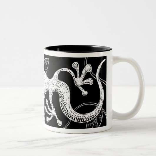 2 Couleurs Tasse de Gecko (Droit)