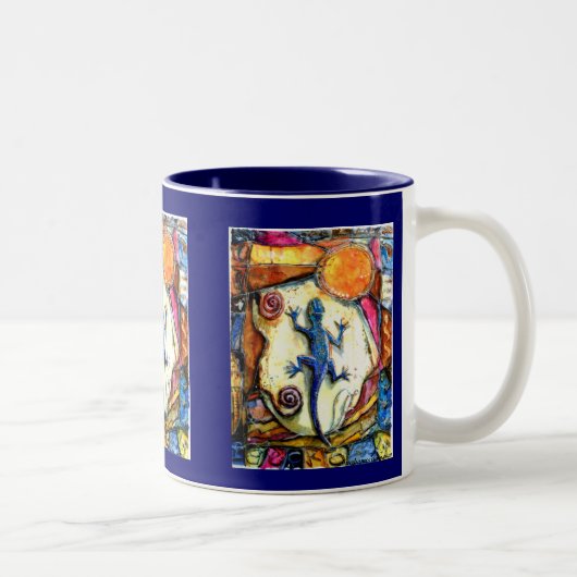 2 Couleurs Tasse de Gecko de PMACarlson (Droit)