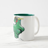2 Couleurs Tasse de Gekó (Devant droit)