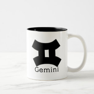 2 Couleurs Tasse de Gémeaux